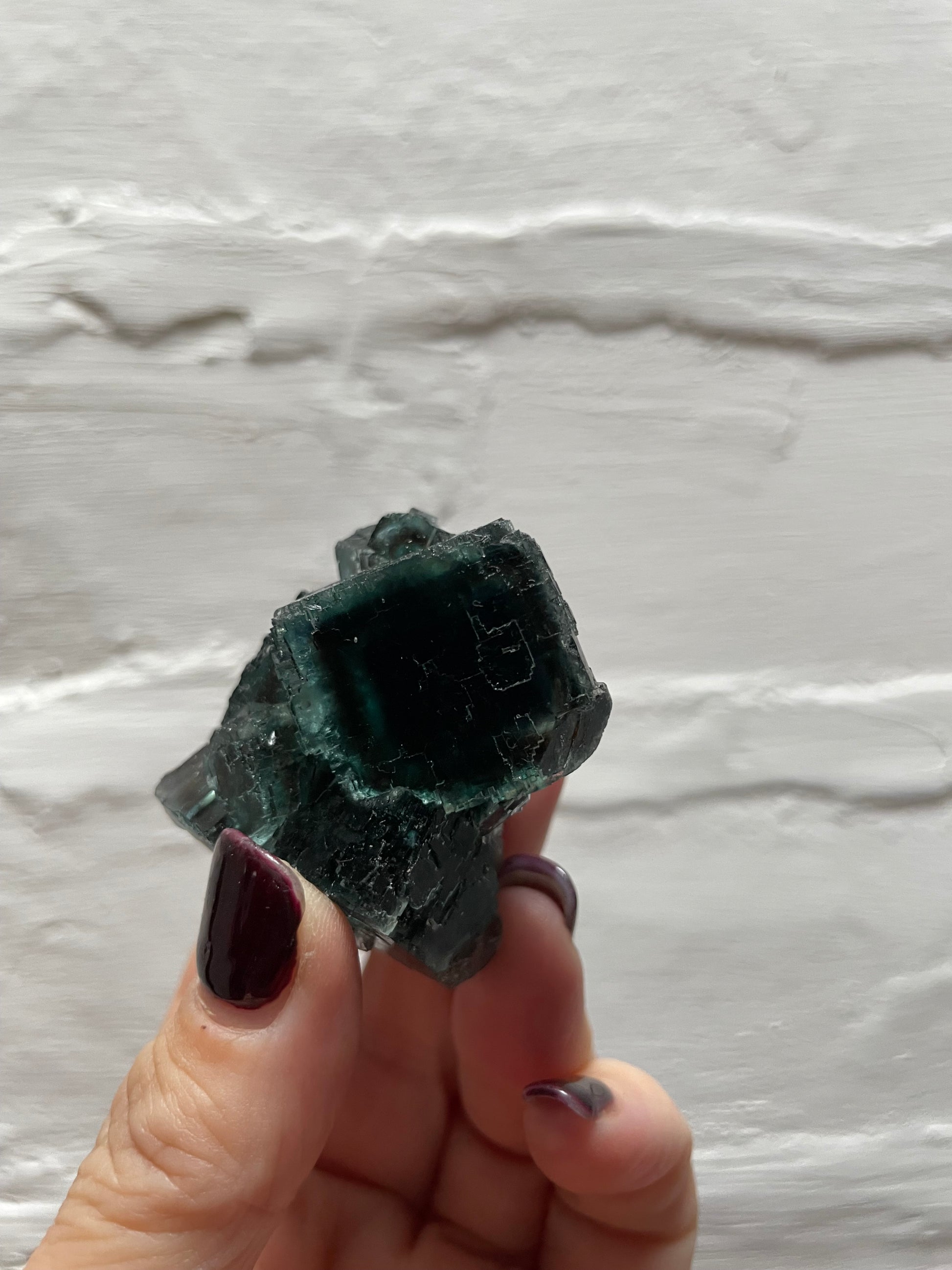 Fluorite cluster, Namibia