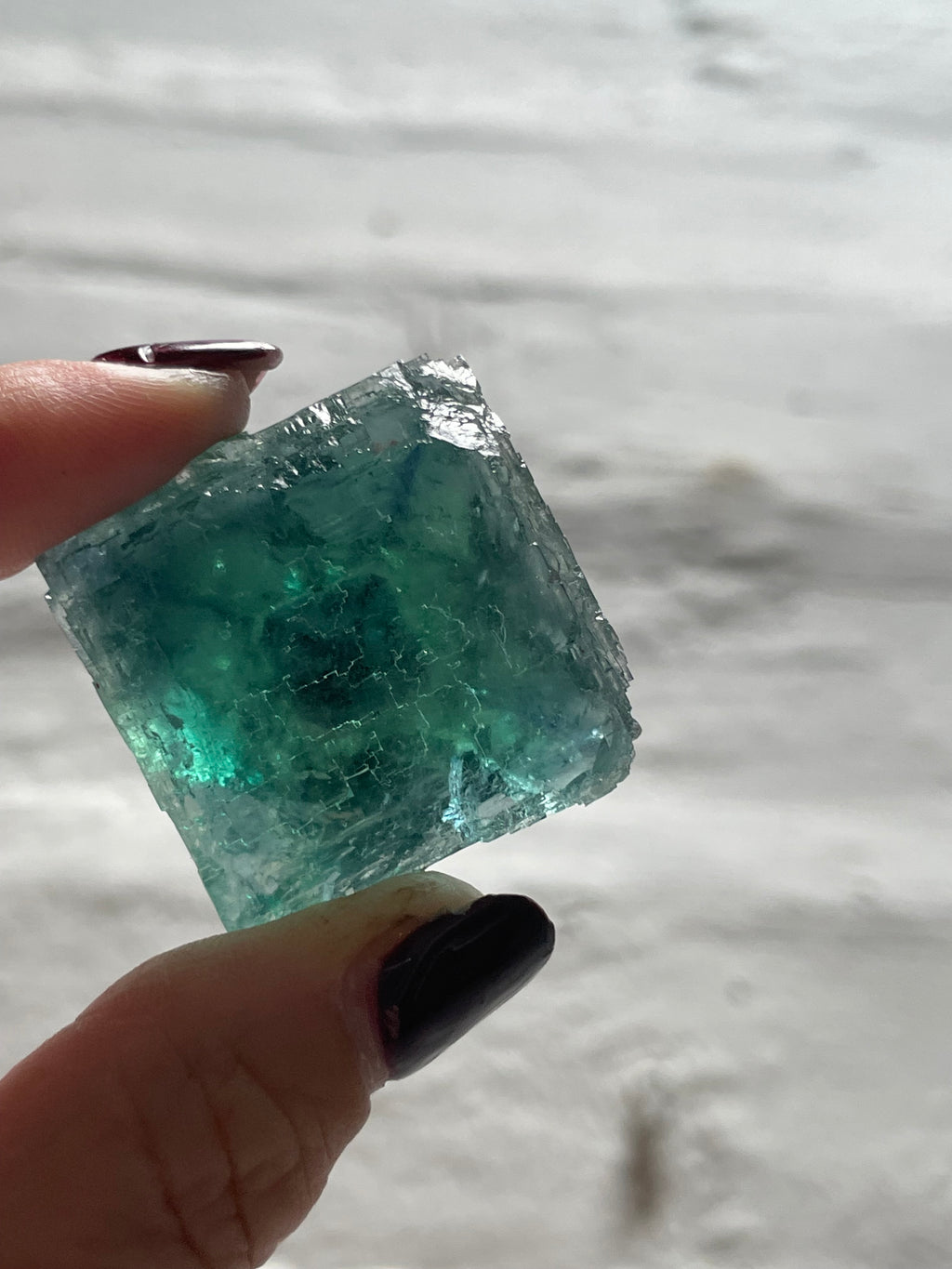 Fluorite crystal, Namibia