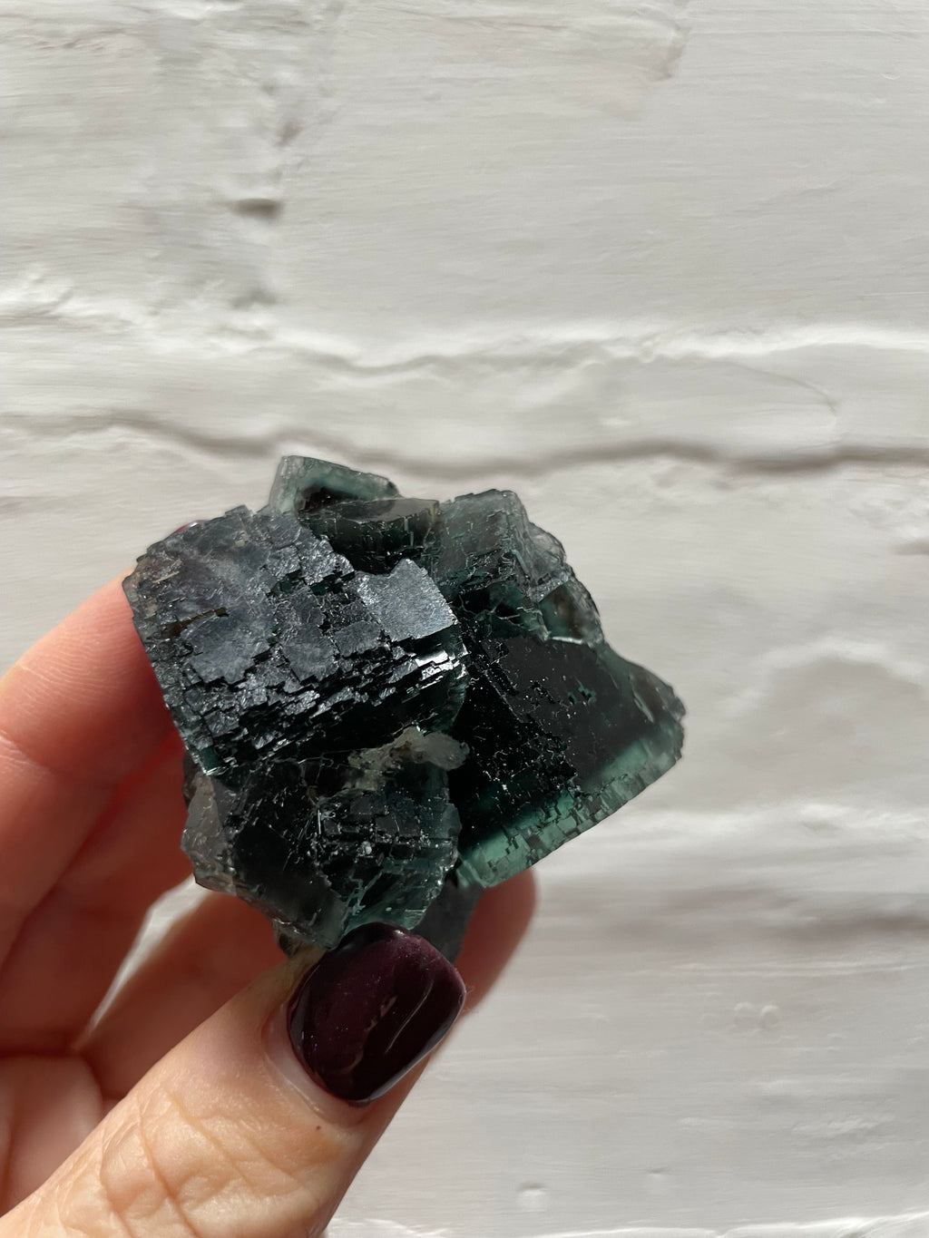 Fluorite cluster, Namibia